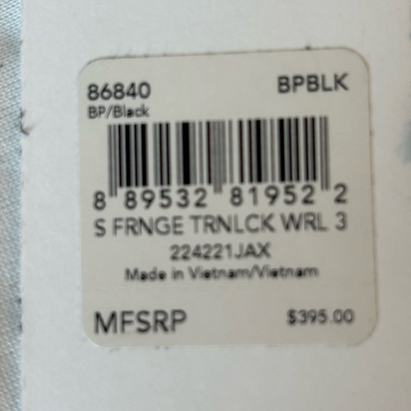 Coach Suede Fringe Turnlock Clutch 86480 - Picture 8 of 14